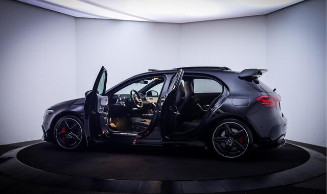 Mercedes-Benz A-KLASSE AMG 45 S 4MATIC+ FACELIFT | PANO | DYNAUDIO | AERO PAKKET | CAMERA | ADAPTIEF | LANE.ASS