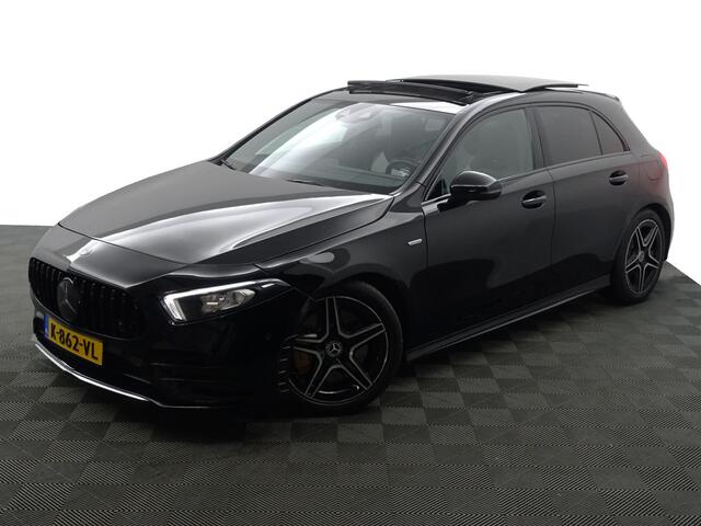 Mercedes-Benz A-KLASSE 250 AMG Premium Plus Aut- Panoramadak, Sfeerverlichting, Two Tone Sport Leder Interieur, Xenon Led, Night Package