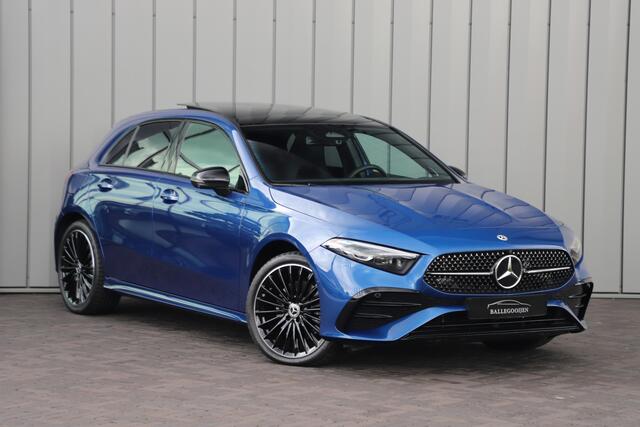 Mercedes-Benz A-KLASSE 250e AMG Aut8 | 218PK | Pano | Head-up | Burmester | Memory | Sfeerverlichting | Multibeam | ACC | Stuurwielverwarming | Trekhaak | 2024.