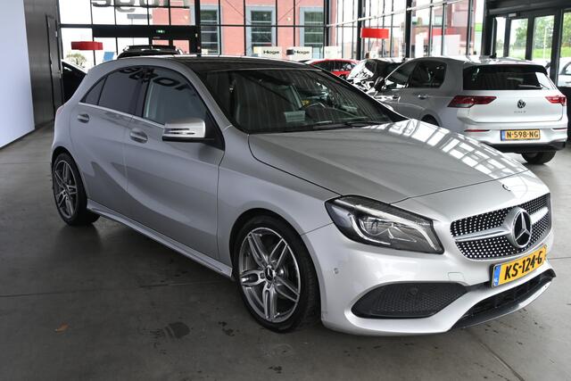 Mercedes-Benz A-KLASSE 160 Ambition AMG Automaat Navigatie LED Rijklaaprijs Inruil Mogelijk!