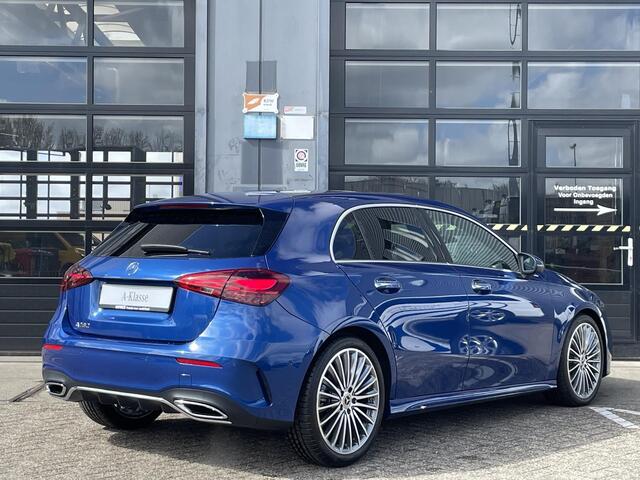 Mercedes-Benz A-KLASSE 180 Star Edition AMG Line | Winterpakket | 19 inch Multispaaks AMG Velgen | Panoramadak | Dodehoekassistent | MULTIBEAM LED koplampen | Stoelverwarming | Stuurverwarming |