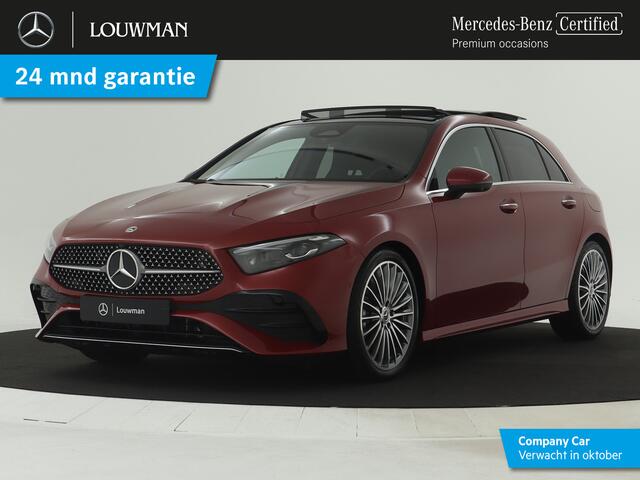 Mercedes-Benz A-KLASSE 180 AMG Line Plus LIMITED | Antidiefstalpakket URBAN GUARD PLUS | Dodehoekassistent | Parkeerpakket met 360°-camera | Extra USB-poorten | KEYLESS GO | Sfeerverlichting | Head-up display | Verwarmde stoelen vooraan |