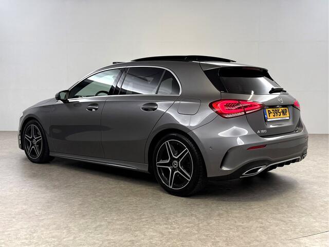 Mercedes-Benz A-KLASSE 180 AMG Pano Sfeerverl. LED Carplay Virtual Clima Cruise Navi PDC 18''LMV