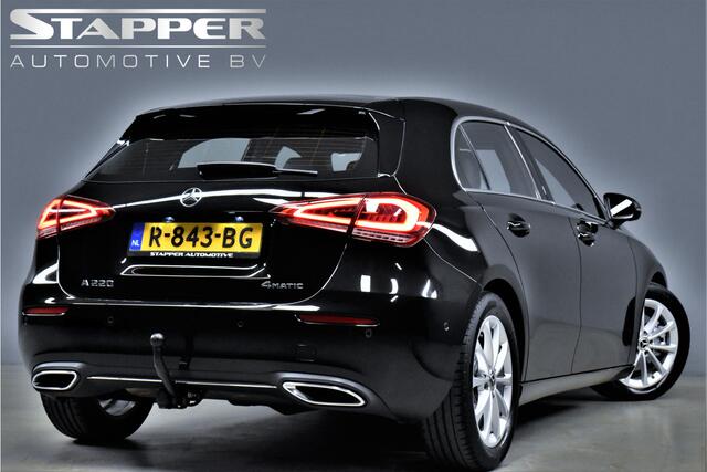 Mercedes-Benz A-KLASSE 220 4MATIC 191pk Automaat Premium CarPlay/Virtual/Camera/Navi/Led/H.Leer/Pdc/Trekhaak