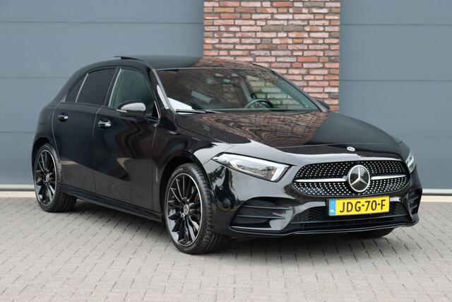 Mercedes-Benz A-KLASSE 250 e AMG Line Aut8 | Distronic+ | Burmester | HUD | Panoramadak | Memory | Surround Camera | Keyless Go | Nightpakket |