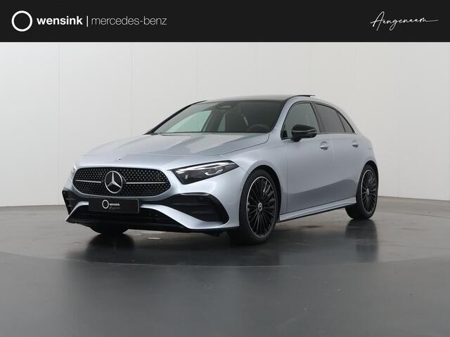 Mercedes-Benz A-KLASSE 180 Business Solution AMG | Night | Panoramaschuifdak | Head-Up | MULTIBEAM LED | Dodehoekassistent | 19 inch AMG-velgen |