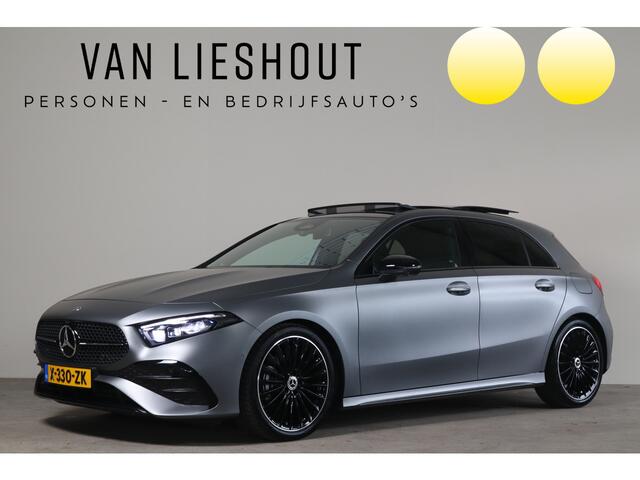 Mercedes-Benz A-KLASSE 180 AMG Line NL-Auto!! Burmester I HUD I Stuurverwarming