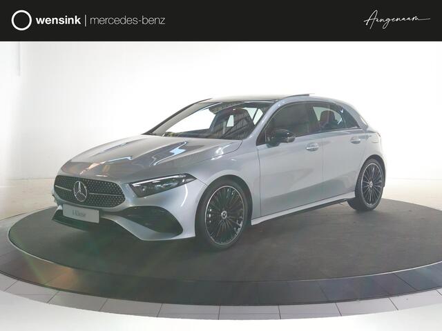 Mercedes-Benz A-KLASSE 180 Business Solution AMG | AMG Line Plus | Nightpakket | Panoramaschuifdak | Head-up display | Stoelverwarming voor| 360° camera | Dodehoekassistent |
