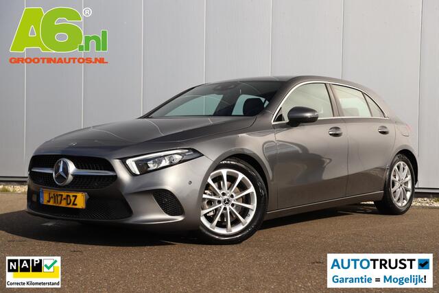 Mercedes-Benz A-KLASSE 160 Business Solution Luxury Lederen Sportstoelen Sfeerverlichting Widescreen 17 inch LMV Navigatie Carplay Achteruitrijcamera Full LED