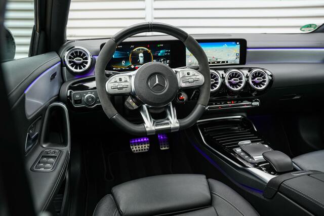 Mercedes-Benz A-KLASSE AMG 45 S 4MATIC+ Premium Plus Panodak Ambient Widescreen ACC Leer Stoelverw.