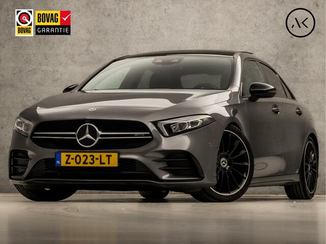 Mercedes-Benz A-KLASSE 200 Premium Plus AMG Automaat 164Pk (APPLE CARPLAY, PANORAMADAK, BURMESTER, SFEERVERLICHTING, STOELVERWARMING, CAMERA, SPORTSTOELEN, NIEUWE APK, NIEUWSTAAT)