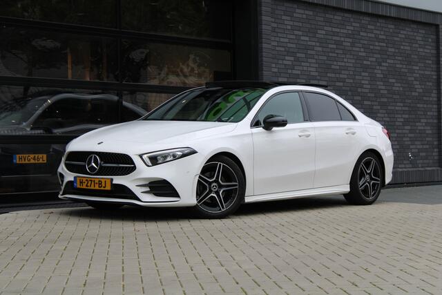 Mercedes-Benz A-KLASSE 180 Business Solution AMG | NAP | PANO/SCHUIFDAK | AMG-LINE | ALARM KLASSE 3 | CAMERA |