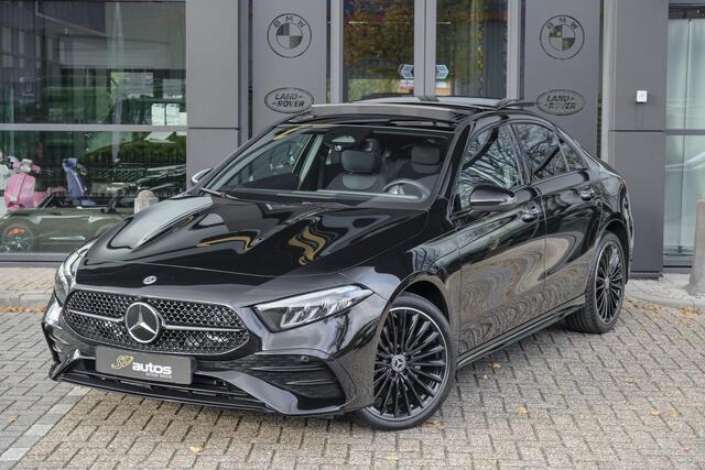 Mercedes-Benz A-KLASSE A250e AMG 218pk Hybrid Panoramadak Night pakket Widescreen Sfeerverlichting 19" LMV NLauto