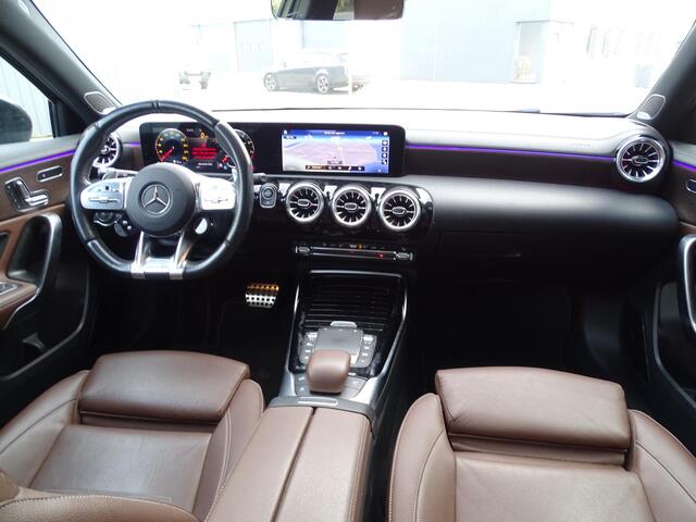 Mercedes-Benz A-KLASSE AMG 45 S 4MATIC+ Premium Plus BOMVOL OPTIES!| 360 CAMERA | PANORAMADAK | STOELVERWARMING | STOELKOELING | SFEER VERLICHTING | NAVIGATIE | LEDER INTERIEUR | LED | DODEHOEK DETECTIE |