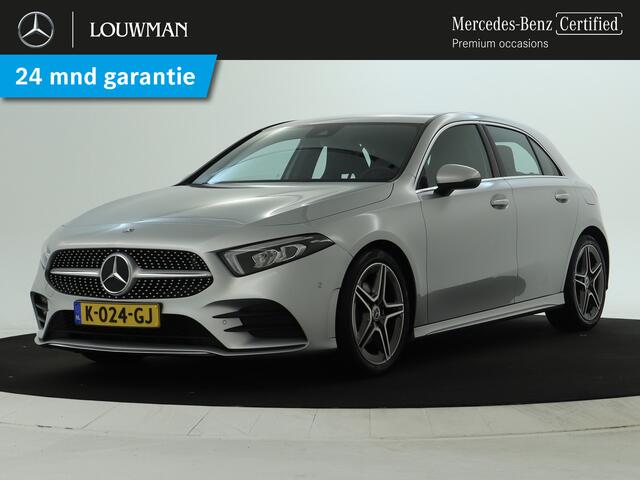 Mercedes-Benz A-KLASSE 160 Business Solution AMG | Parkeerpakket met Camera | Cruise Controle | LED Verlichting | Navigatie | Inclusief 24 maanden Mercedes-Benz Certified garantie voor Europa.