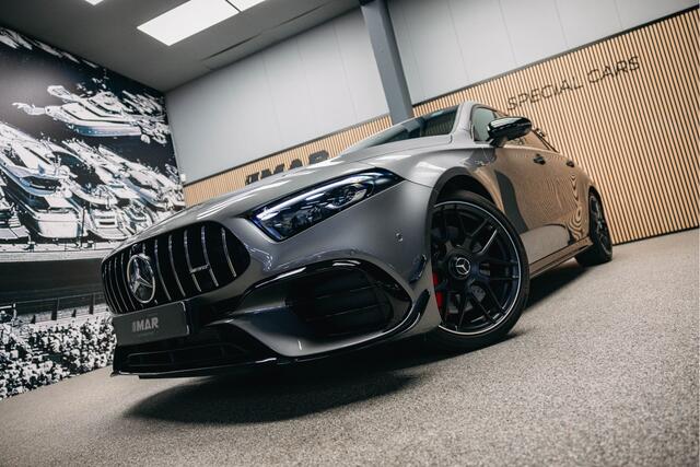 Mercedes-Benz A-KLASSE AMG 45 S 4MATIC+ | Pano | Sportstoelen | Burmester | Stuurverwarming |