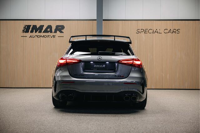 Mercedes-Benz A-KLASSE AMG 45 S 4MATIC+ | Pano | Sportstoelen | Burmester | Stuurverwarming |
