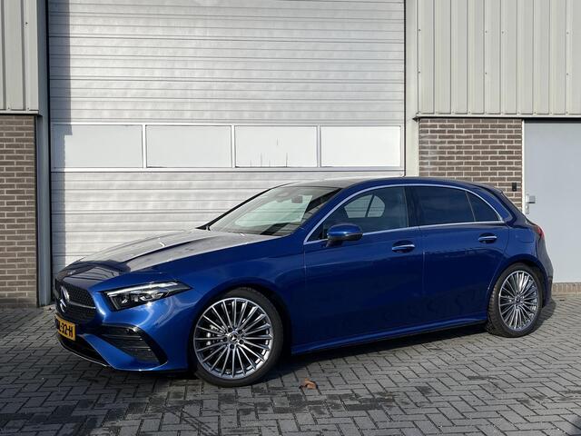 Mercedes-Benz A-KLASSE 180 Star Edition AMG | Panoramadak | Winter Pakket | Dodehoekassistent | MULTIBEAM LED Koplampen | Donkergetint Glas Achter | Stoelverwarming | Stuurverwarming | Sfeerverlichting | Elektrisch Inklapbare Buitenspiegels | Achteruitrijcamera | Parkeersensore