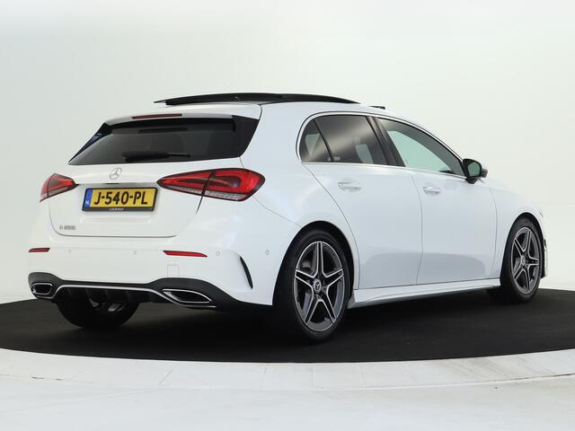 Mercedes-Benz A-KLASSE 200 Launch Edition Premium Plus AMG Styling | Panoramadak | Sfeerverlichting | Head Up Display | Dode hoek assistent | Electr. stoelen met geheugen