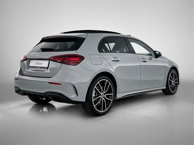 Mercedes-Benz A-KLASSE 250 e Business Solution AMG | AMG Line Plus pakket | Panoramaschuifdak | Smartphone-integratie | Head-up Display | Memorypakket voorstoelen | Nightpakket | 19 inch AMG velgen | MULTIBEAM LED |