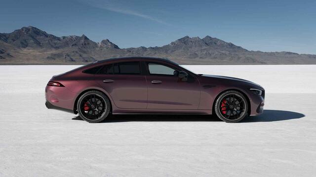 Mercedes-Benz AMG-GT 4-Door Coupe AMG 43 4MATIC+ Premium Plus | AMG Night | Glazen dak | Burmester | 5-zits | Softclose | Carbon inleg | Sportuitlaat | 21" lichtmetalen velgen |