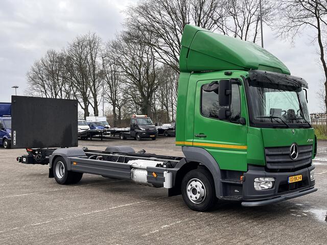 Mercedes-Benz Atego 1018 Euro 6 Automaat Laadklep 1500kg Totaal 10500kg Ideaal Voor ombouw naar Autotransporter ( Tijhof ) Veldhuizen Cruise controle 2-Persoons Tachograaf Luchtvering Stuurwielbediening Euro 6