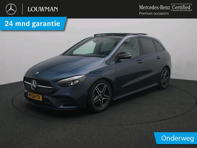 Mercedes-Benz B-KLASSE 180 AMG Nightpakket | Panoramadak | Parkeerpakket met Camera | Augmented Reality | Car Play | Inclusief 24 maanden Mercedes-Benz Certified garantie voor Europa.