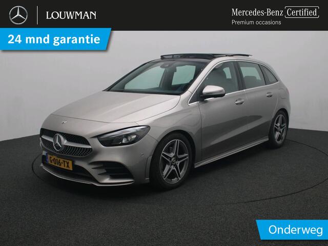 Mercedes-Benz B-KLASSE 180 Business Solution AMG AMG Line | Panorama Schuif-Kanteldak | Stoelverwarming | Inclusief 24 maanden MB Certified garantie voor Europa.