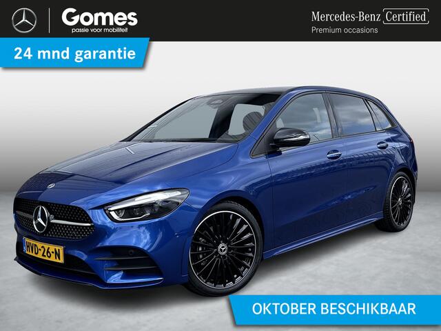 Mercedes-Benz B-KLASSE 180 Star Edition AMG | Night Pakket | Panoramadak | Dodehoekassistent | MULTIBEAM LED Koplampen | Apple CarPlay | Android Auto | Sfeerverlichting | Stoelverwarming | Achteruitrijcamera | Elektrisch Inklapbare Buitenspiegels