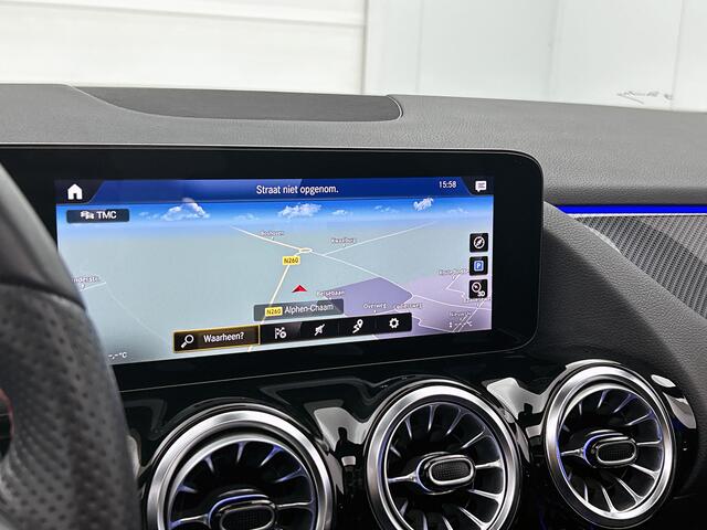 Mercedes-Benz B-KLASSE 180 Business Solution AMG Panoramadak | Lichtmetalen velgen | MBUX wide screen | navigatie | Parking support | Sfeerverlichting | Inclusief 24 maanden MB Certified garantie voor Europa.