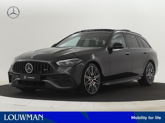 Mercedes-Benz C-KLASSE Estate AMG 43 4MATIC | Dashcam | AMG Nightpakket | AMG Performance-stoelenpakket High-End | DIGITAL LIGHT | Burmester® 3D surround sound system | USB-pakket plus | Interieurverlichtingspakket |
