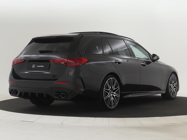 Mercedes-Benz C-KLASSE Estate AMG 43 4MATIC | Dashcam | AMG Nightpakket | AMG Performance-stoelenpakket High-End | DIGITAL LIGHT | Burmester® 3D surround sound system | USB-pakket plus | Interieurverlichtingspakket |