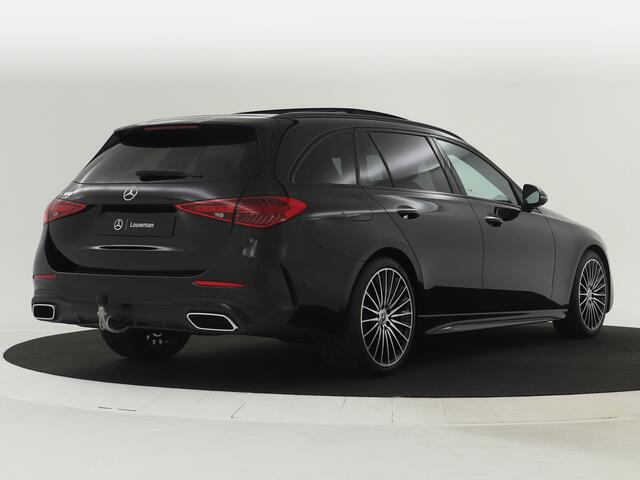 Mercedes-Benz C-KLASSE Estate 180 Star Edition AMG Line Plus | Trekhaak | Nightpakket | Parkeerpakket met 360°-camera | KEYLESS GO-comfortpakket | Memorypakket | Burmester® 3D surround sound system | EASY PACK achterklep |