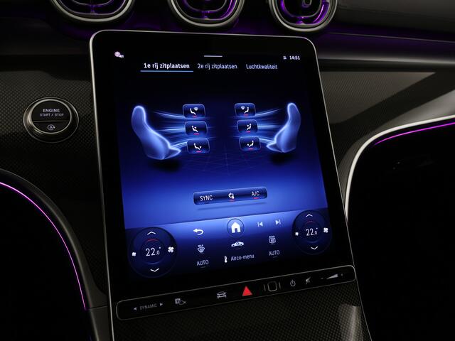 Mercedes-Benz C-KLASSE Estate 180 Star Edition AMG Line Plus | Trekhaak | Nightpakket | Parkeerpakket met 360°-camera | KEYLESS GO-comfortpakket | Memorypakket | Burmester® 3D surround sound system | EASY PACK achterklep |