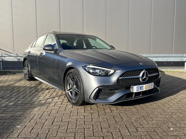 Mercedes-Benz C-KLASSE 180 AMG Line Schuifdak / Sfeer verlichting / Led High Performance