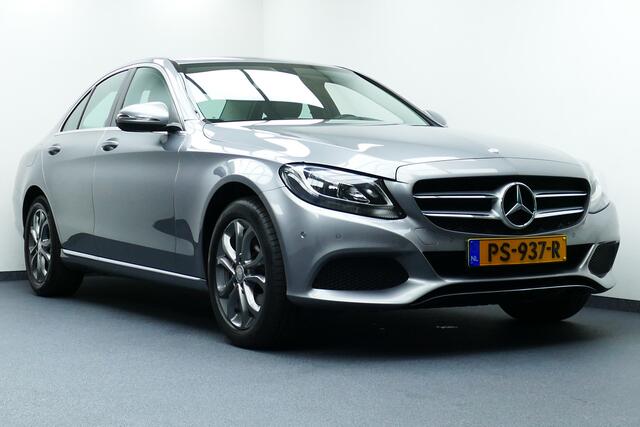 Mercedes-Benz C-KLASSE 180 Prestige. Half Leer, Stoelverw, Navi, Clima, Cruise, PDC V+A