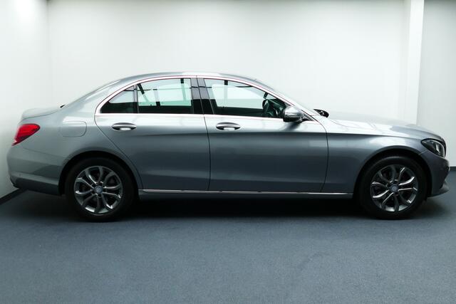 Mercedes-Benz C-KLASSE 180 Prestige. Half Leer, Stoelverw, Navi, Clima, Cruise, PDC V+A