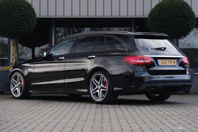 Mercedes-Benz C-KLASSE Estate AMG 63 S 510PK PANO|HUD|BURMESTER|NIGHTPAKKET|KEYLESS|ILS|360 Camera