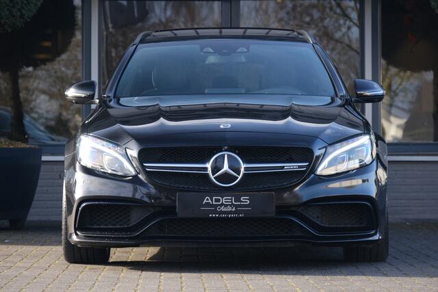 Mercedes-Benz C-KLASSE Estate AMG 63 S 510PK PANO|HUD|BURMESTER|NIGHTPAKKET|KEYLESS|ILS|360 Camera