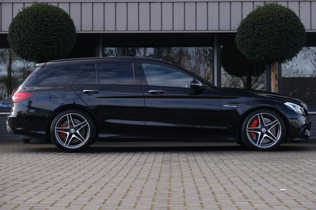 Mercedes-Benz C-KLASSE Estate AMG 63 S 510PK PANO|HUD|BURMESTER|NIGHTPAKKET|KEYLESS|ILS|360 Camera