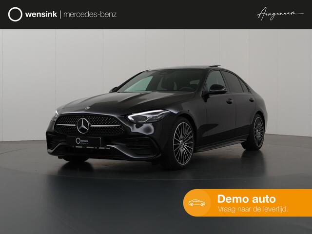 Mercedes-Benz C-KLASSE 180 Star Edition AMG NIGHT | Panoramadak | Burmester | Keyless Entry | 360 camera |