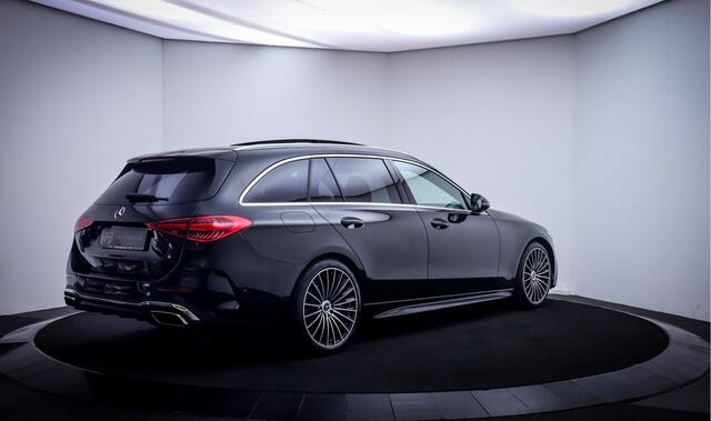 Mercedes-Benz C-KLASSE Estate 300T Aut9 AMG-LINE Premium SCHUIFDAK | 360 CAMERA | ADAPT. CRUISE | VOL LEDER | SFEER.VERL | HEADUP