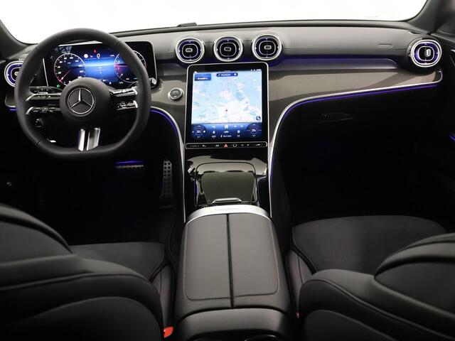 Mercedes-Benz C-KLASSE Estate 180 Business Solution AMG | Panoramadak | 19-Inch | Trekhaak | Digital Light | Night pakket | Memory pakket | Stoelverwarming