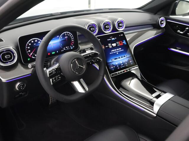 Mercedes-Benz C-KLASSE Estate 300 e Business Solution AMG | Panoramadak | Digital Light | Trekhaak | Nightpakket | Memory pakket