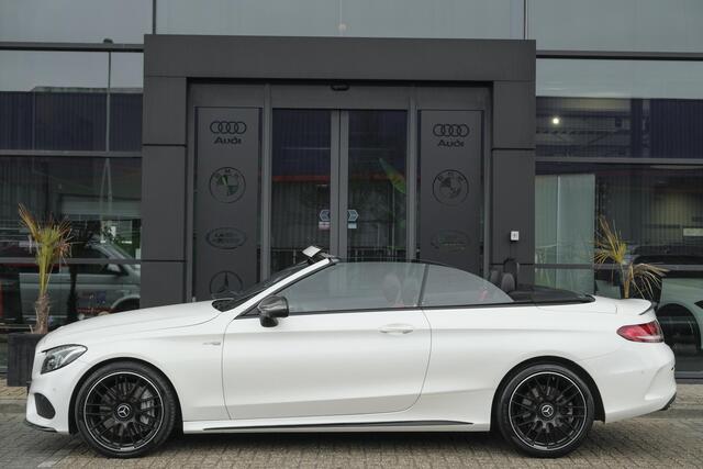 Mercedes-Benz C-KLASSE Cabrio C43 AMG 4MATIC Airscarf CommandOnline Led Intelligent Stoelverwarming Designo