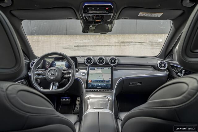 Mercedes-Benz C-KLASSE 300 e AMG (313PK) Pano, Dist., Trekhaak, Vol, Dealer oh