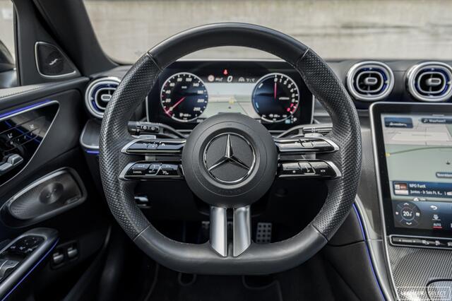 Mercedes-Benz C-KLASSE 300 e AMG (313PK) Pano, Dist., Trekhaak, Vol, Dealer oh