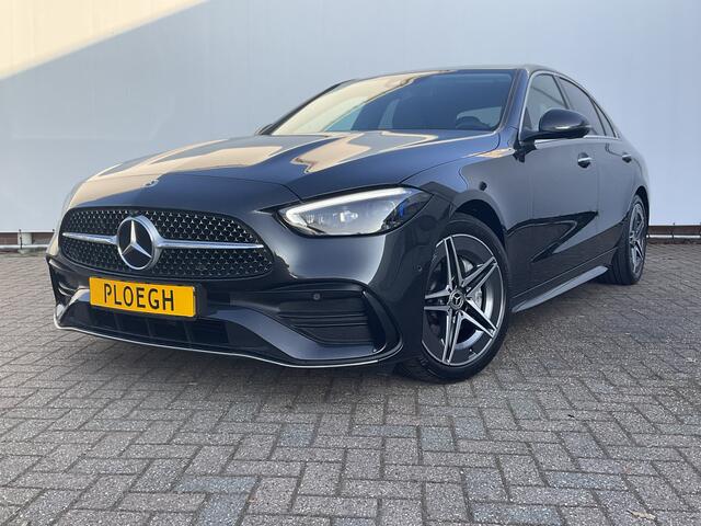 Mercedes-Benz C-KLASSE 220 D AMG Line Stoel.electr.Verw Sfeerverl, Hybride Nieuwstaat Grafietgrijs metalliclak