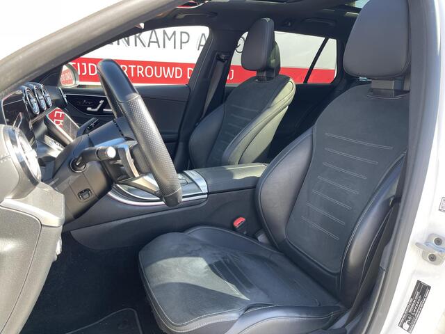 Mercedes-Benz C-KLASSE Estate 300 e AMG Line 18"/Panoramadak/Laser LED/Trekhaak/Stoelverwarming +memoryAdaptieve cruise/Sfeerverlichting premium/Elektrische klep/Apple Carplay & Android Auto