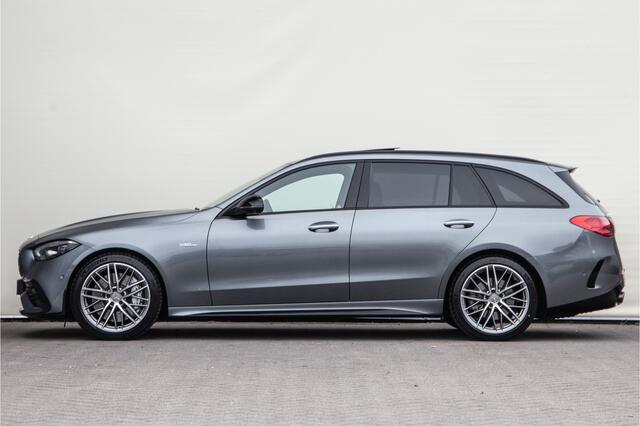 Mercedes-Benz C-KLASSE Estate AMG 43 4MATIC Burmester, Distronic, Nappa Leder, Pano, Achterasbesturing, 408pk